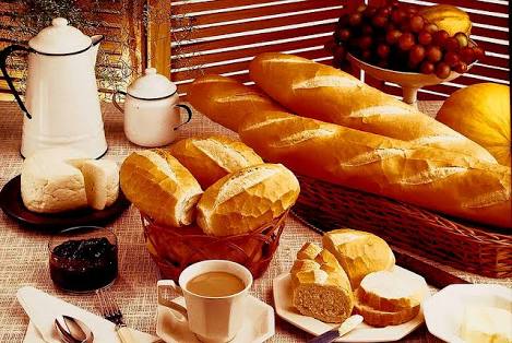 Imagens do café da manhã